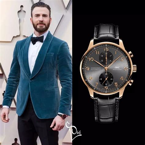 chris evans iwc|Avengers: Endgame Stars and their Watches .